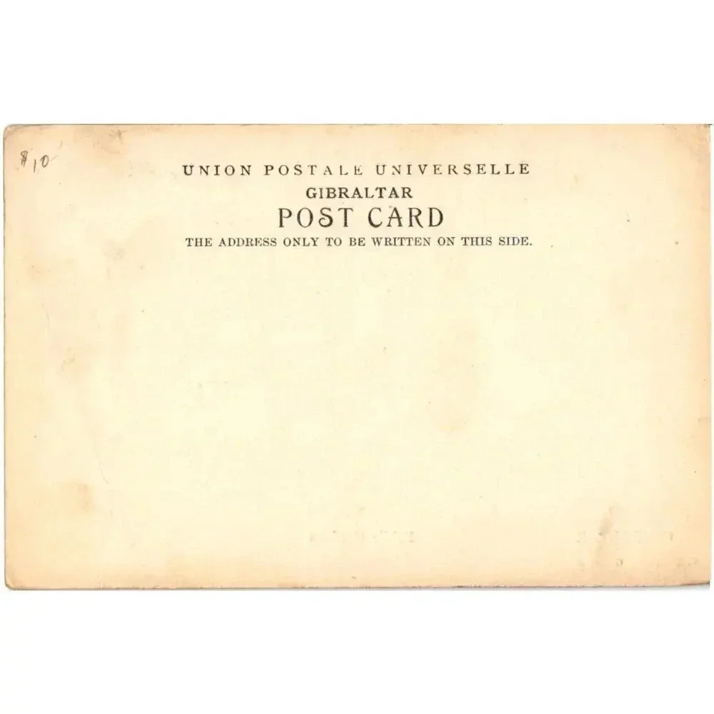 Gibraltar Public Gardens Postcard